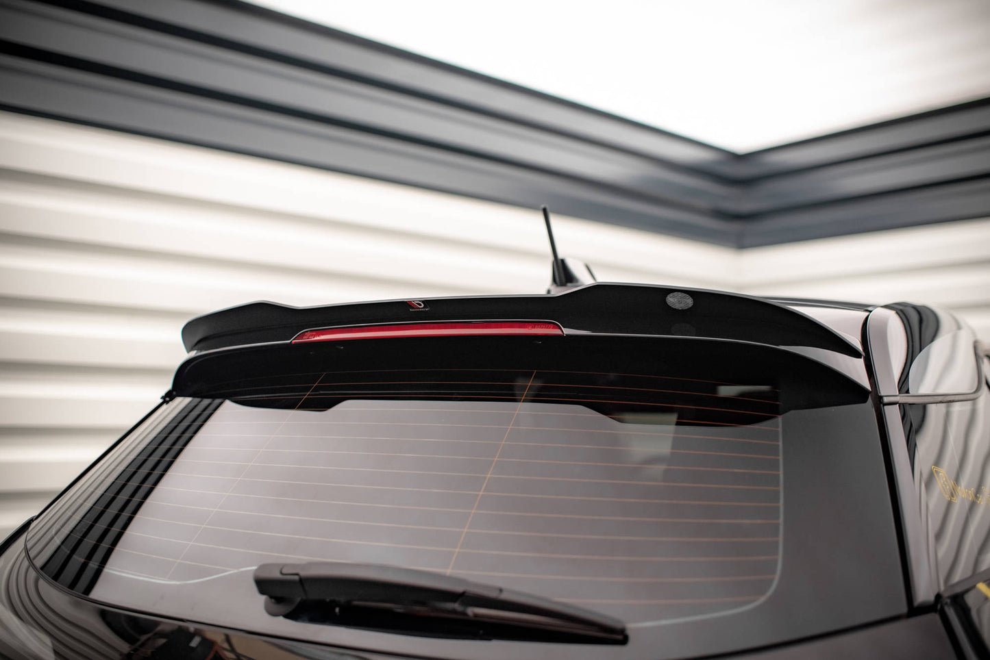 Spoiler CAP für BMW i3 Mk1 Facelift schwarz matt