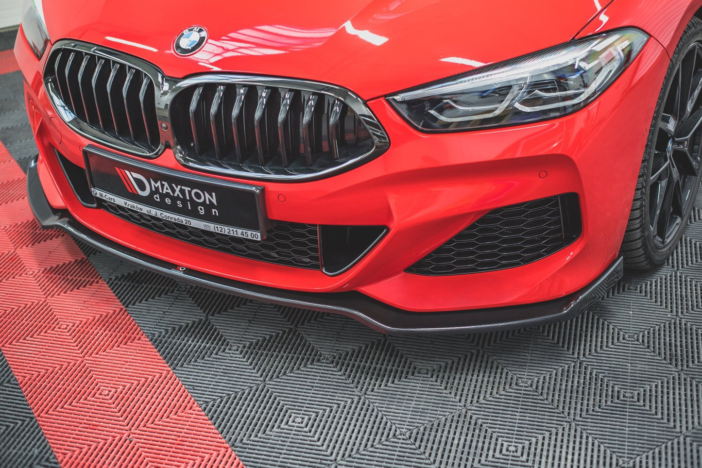 Front Ansatz V.2 für BMW 8 Coupe G15 / 8 Gran Coupe M Paket G16 Carbon Look