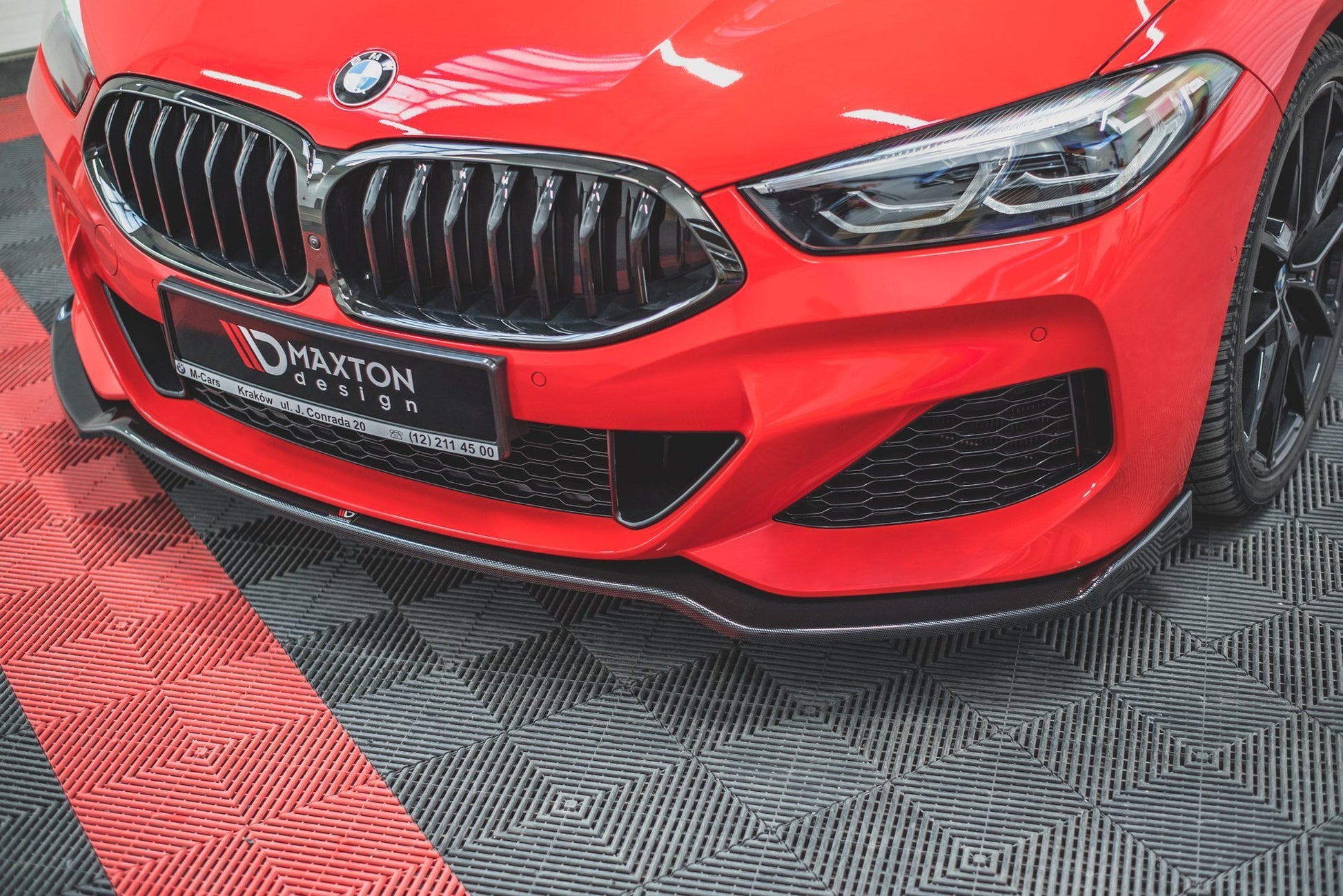 Front Ansatz V.2 für BMW 8 Coupe G15 / 8 Gran Coupe M Paket G16 Carbon Look