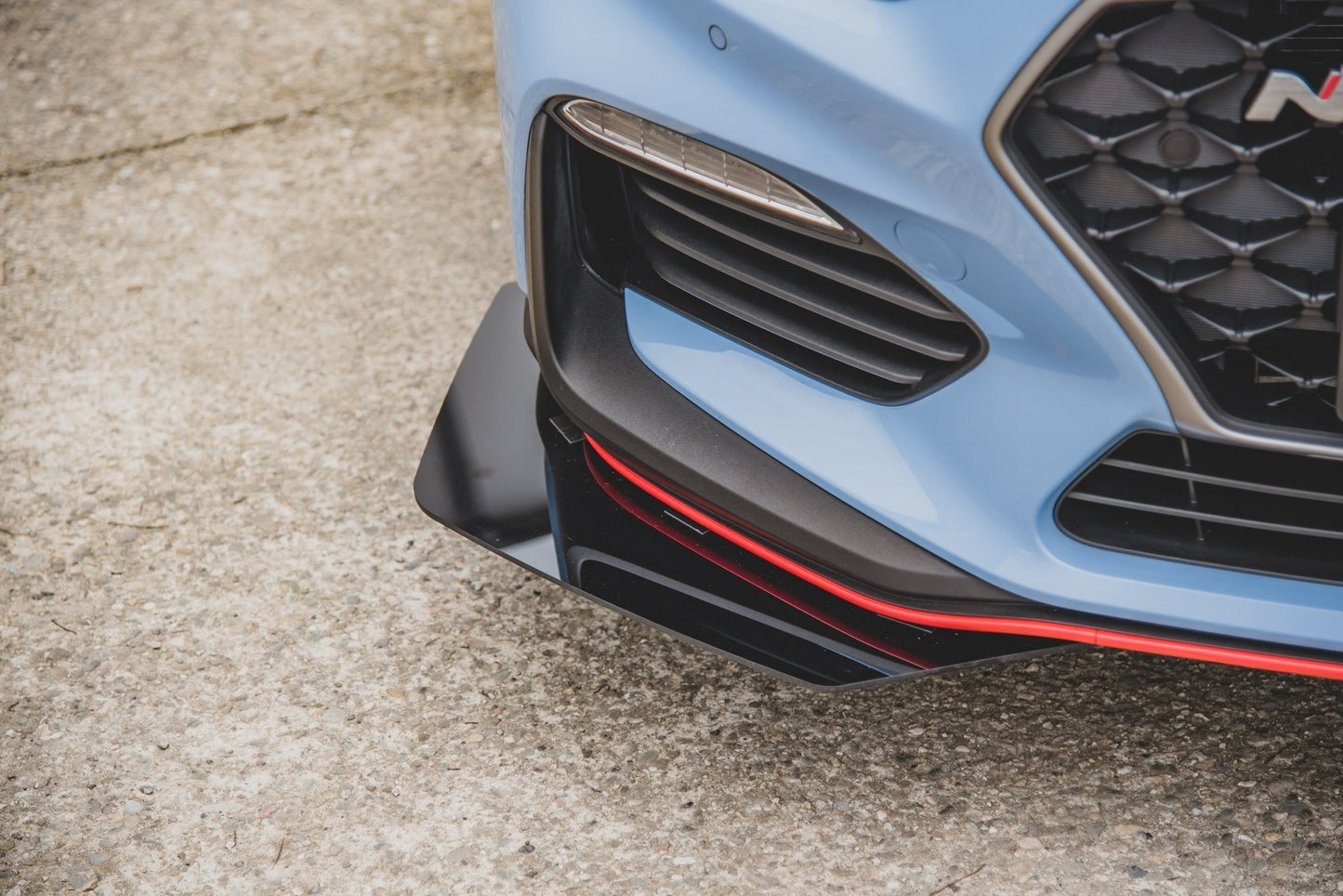 Flaps Hyundai I30 N Mk3 Hatchback / Fastback schwarz Hochglanz