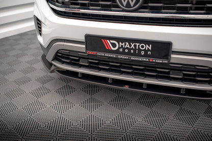 Front Ansatz V.1 für Volkswagen Atlas Cross Sport schwarz Hochglanz