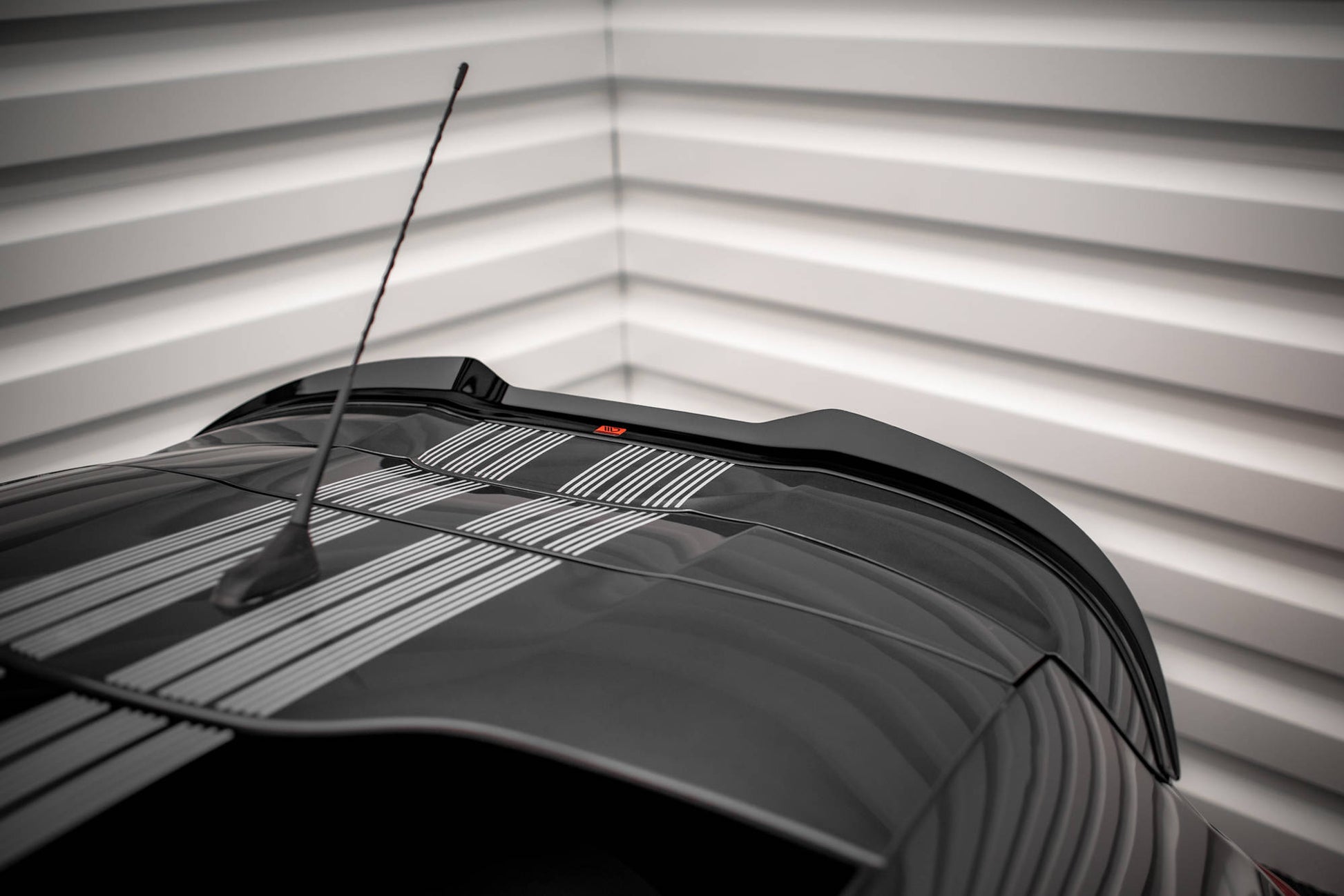 Spoiler CAP für Peugeot 208 GTi Mk1 Carbon Look