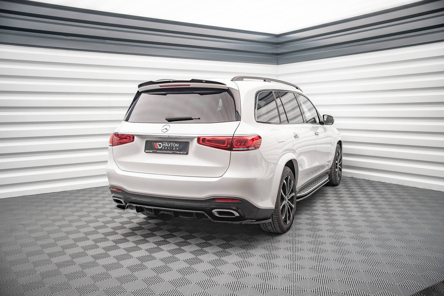 Spoiler CAP für Mercedes-Benz GLS AMG-Line X167 Carbon Look