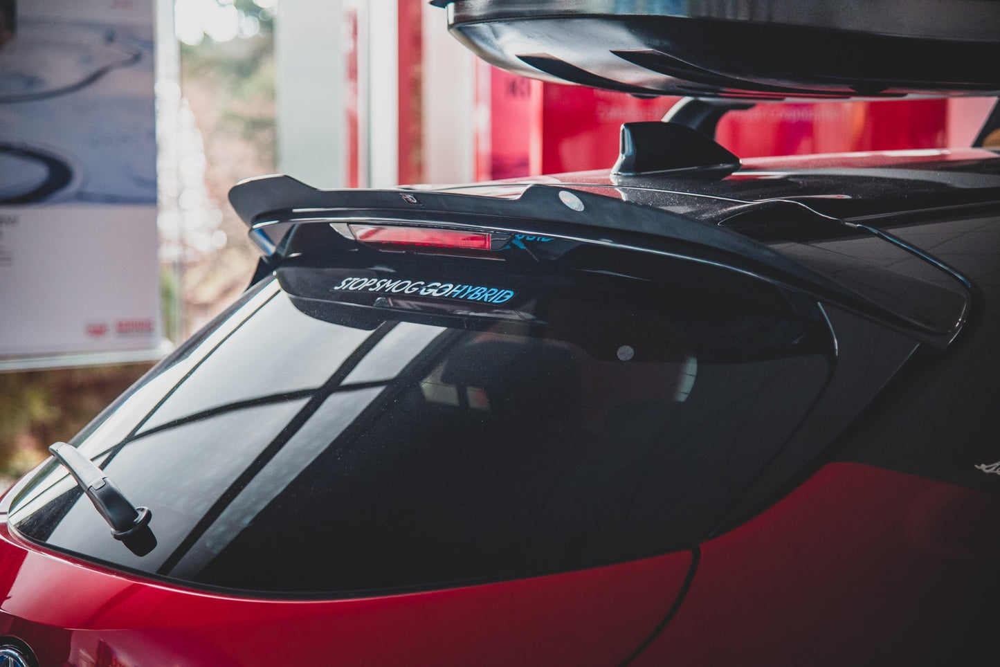 Spoiler CAP für Toyota Corolla XII Hatchback Carbon Look