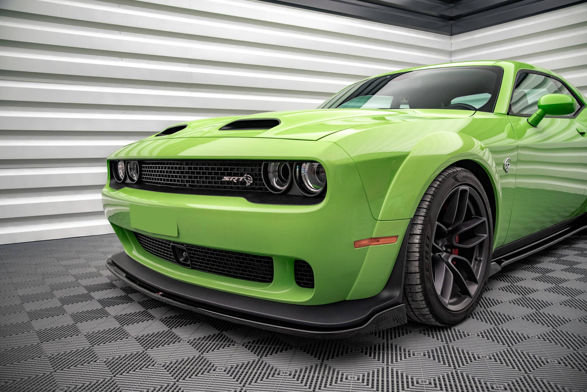 Front Ansatz für Dodge Challenger SRT Demon Mk3 Carbon Look