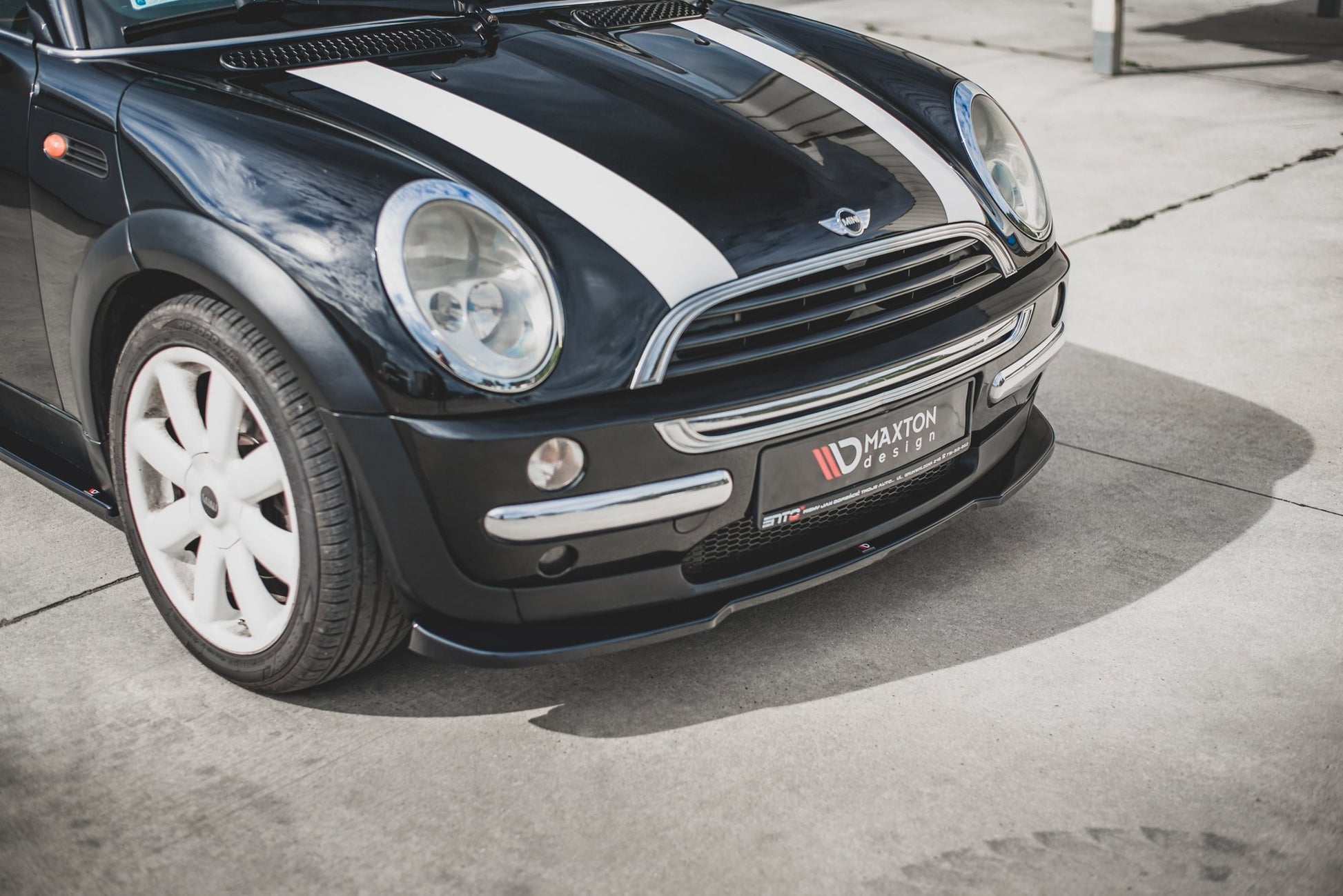 Front Ansatz für Mini Cooper / One R50  Carbon Look