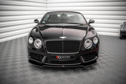 Front Ansatz V.1 für Bentley Continental GT V8 S Mk2 schwarz matt