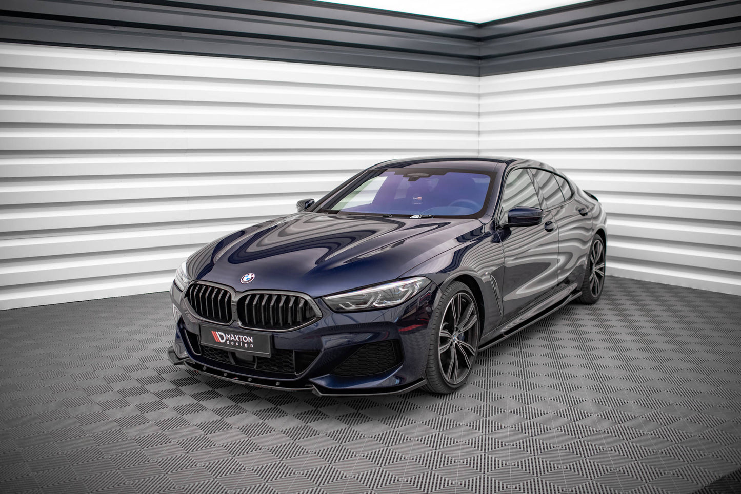 Front Ansatz V.3 für BMW 8 Coupe G15 / 8 Gran Coupe M Paket G16 Carbon Look