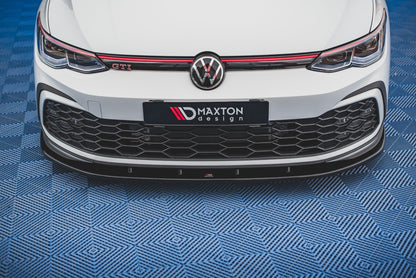 Front Ansatz für Volkswagen Golf 8 GTI Carbon Look