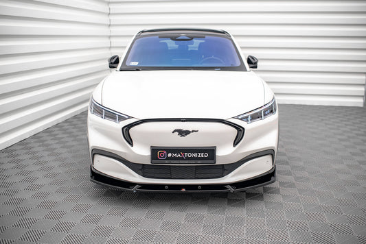 Front Ansatz V.1 für Ford Mustang Mach-E Mk1 Carbon Look