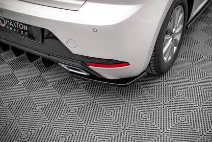 Heck Ansatz Flaps Diffusor für Seat Ibiza FR/ Standard Mk5 Carbon Look