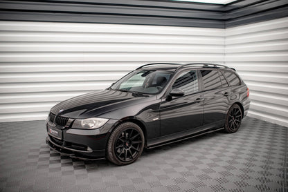 Seitenschweller Ansatz für BMW 3er E90 Carbon Look