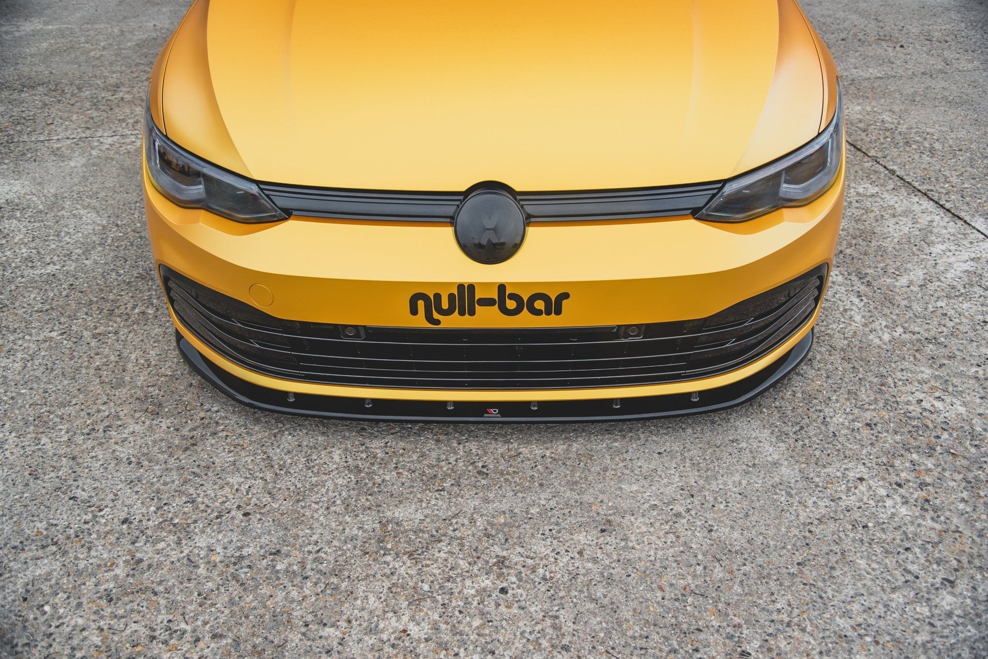Front Ansatz V.1 für VW Golf 8  Carbon Look
