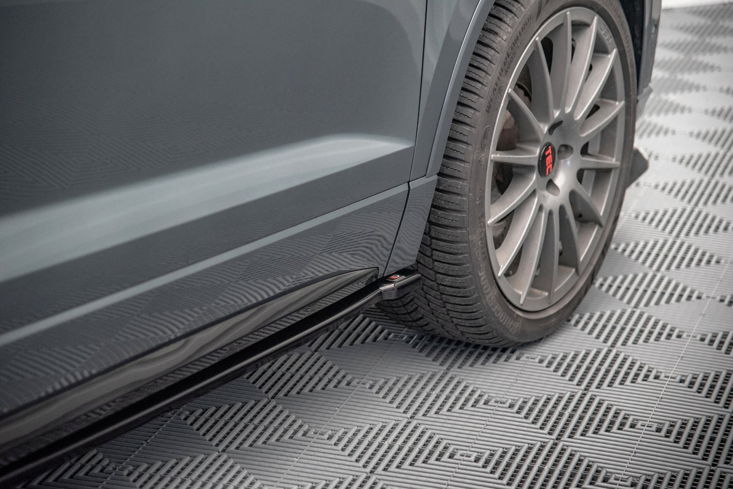 Seitenschweller Ansatz für Cupra Ateca schwarz matt