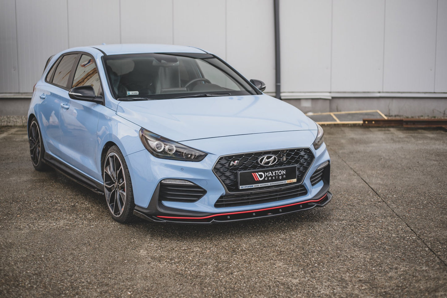 Front Ansatz V.5 für Hyundai I30 N Mk3 Hatchback/ Fastback Carbon Look