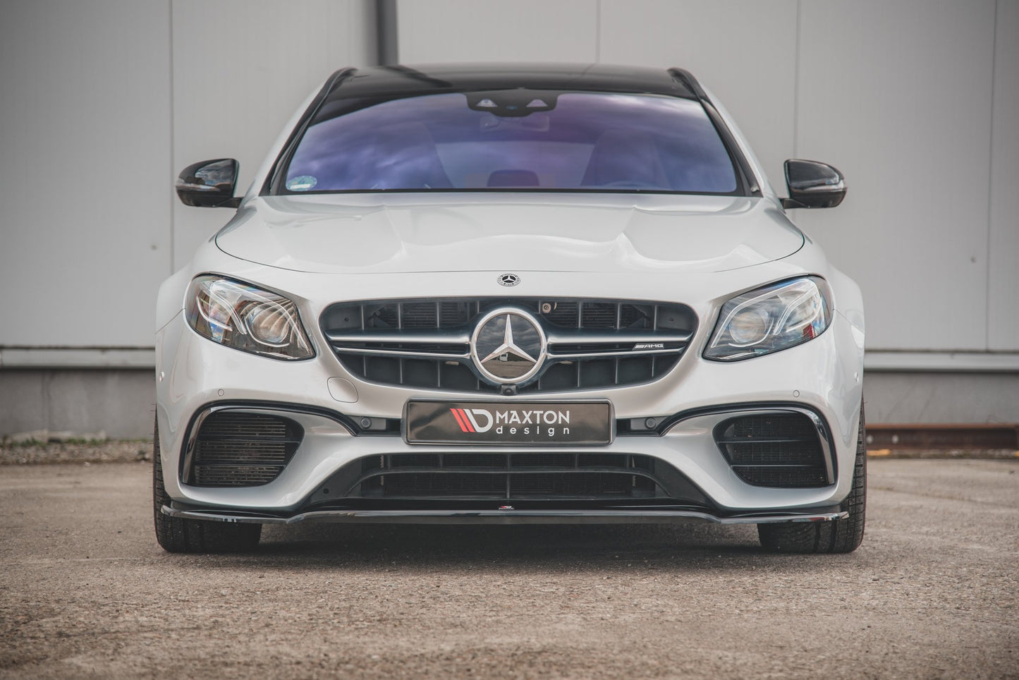 Front Ansatz V.1 für Mercedes-Benz E63 AMG Kombi/Limousine S213/W213 Carbon Look