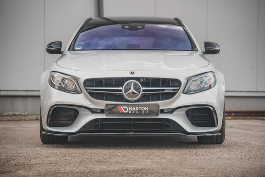 Front Ansatz V.1 für Mercedes-Benz E63 AMG Kombi/Limousine S213/W213 Carbon Look