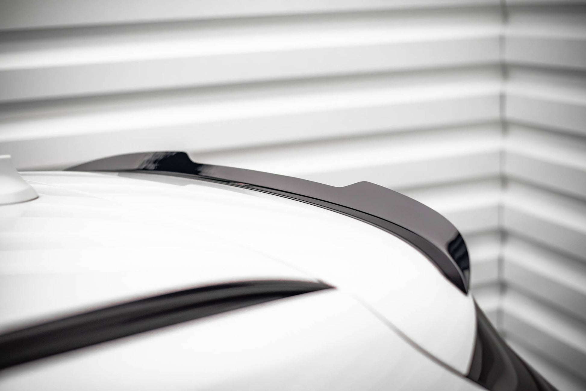 Spoiler CAP für BMW X1 M-Paket F48 schwarz matt