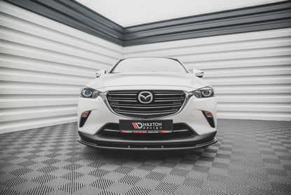 Front Ansatz V.1 für Mazda CX-3 schwarz matt