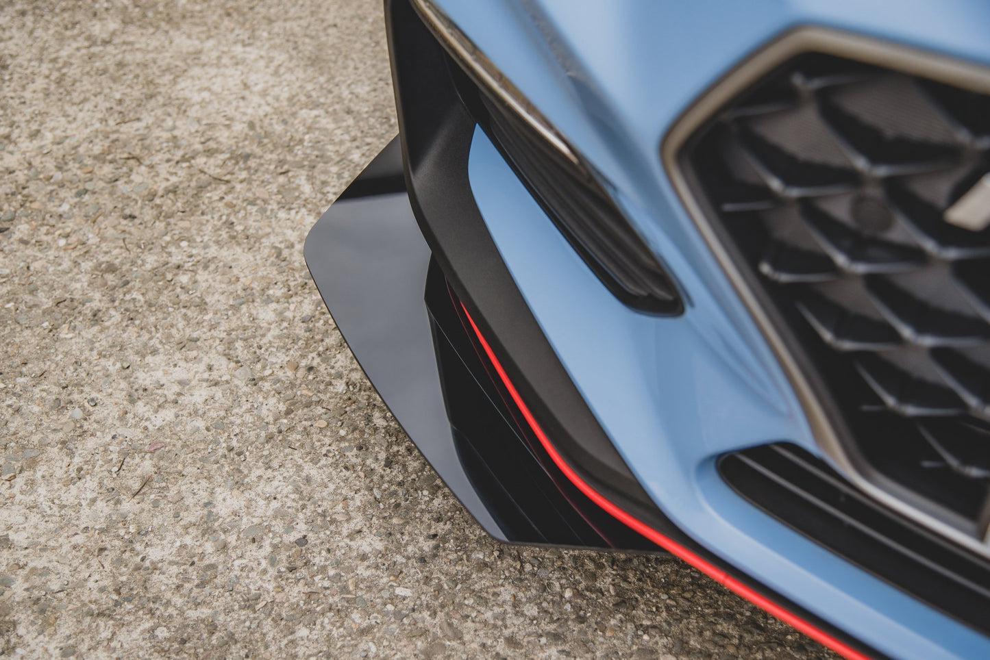 Flaps Hyundai I30 N Mk3 Hatchback / Fastback schwarz Hochglanz