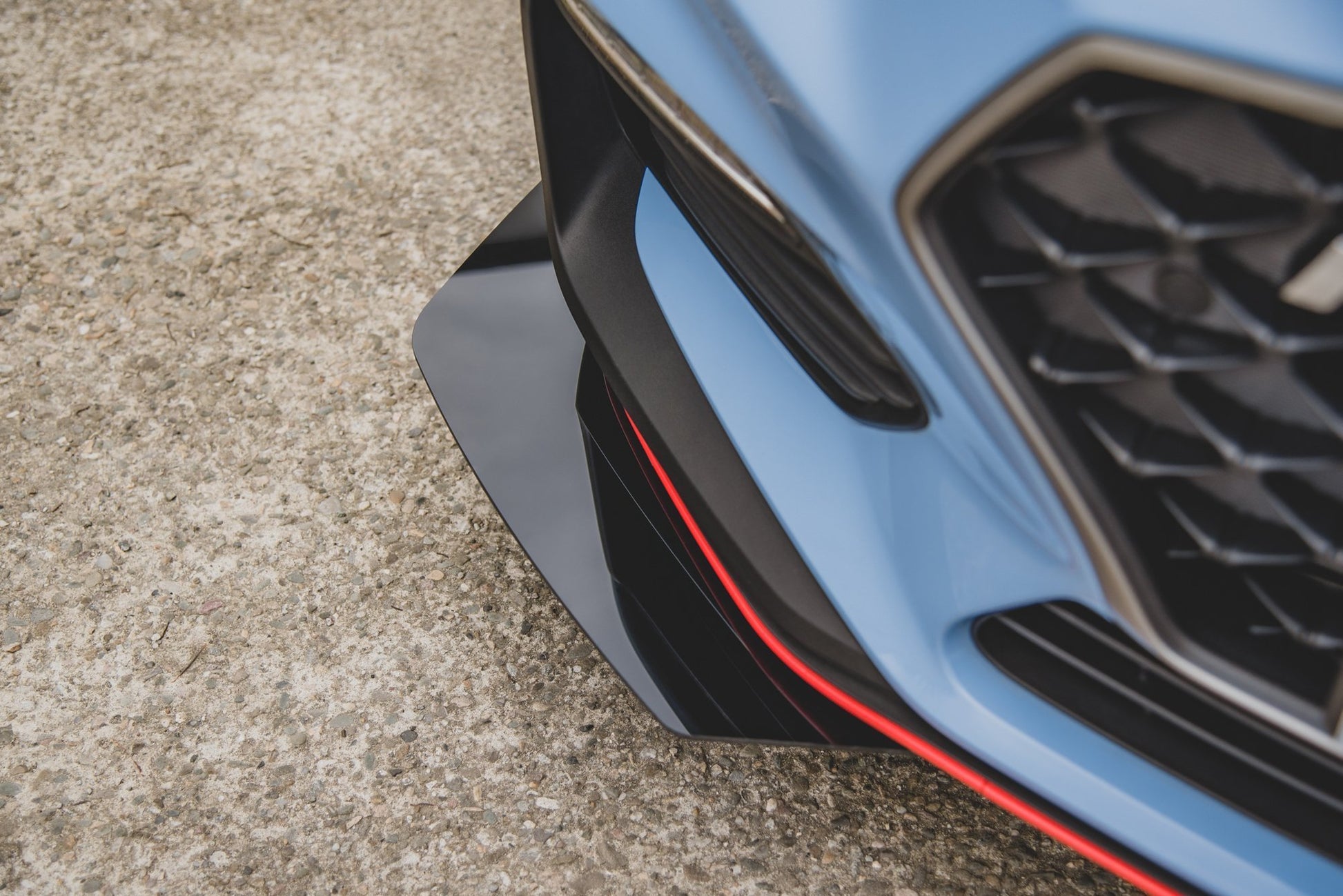 Flaps Hyundai I30 N Mk3 Hatchback / Fastback schwarz Hochglanz