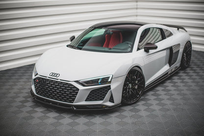 Front Ansatz V.1 für Audi R8 Mk2 Facelift Carbon Look