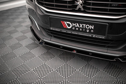 Front Ansatz V.1 für Peugeot 508 GT Mk1 Facelift Carbon Look