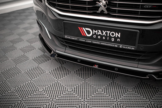 Front Ansatz V.1 für Peugeot 508 GT Mk1 Facelift Carbon Look