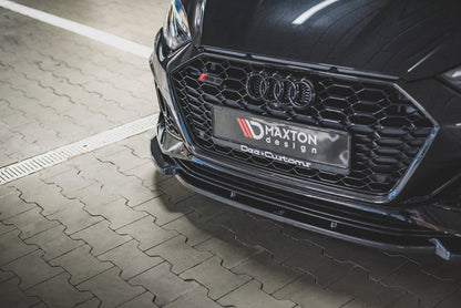 Front Ansatz V.2 für Audi RS5 F5 Facelift schwarz matt