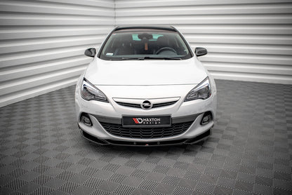Front Ansatz V.1 für Opel Astra GTC OPC-Line J Carbon Look