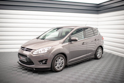 Seitenschweller Ansatz für Ford C-Max Mk2 schwarz matt