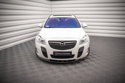 Front Ansatz V.1 für Opel Insignia OPC Mk1 schwarz Hochglanz
