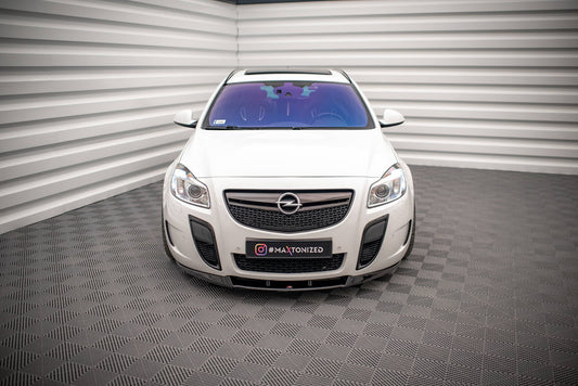 Front Ansatz V.1 für Opel Insignia OPC Mk1 schwarz Hochglanz