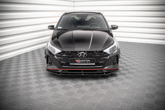 Front Ansatz V.2 für Hyundai I20 N Mk3 schwarz matt