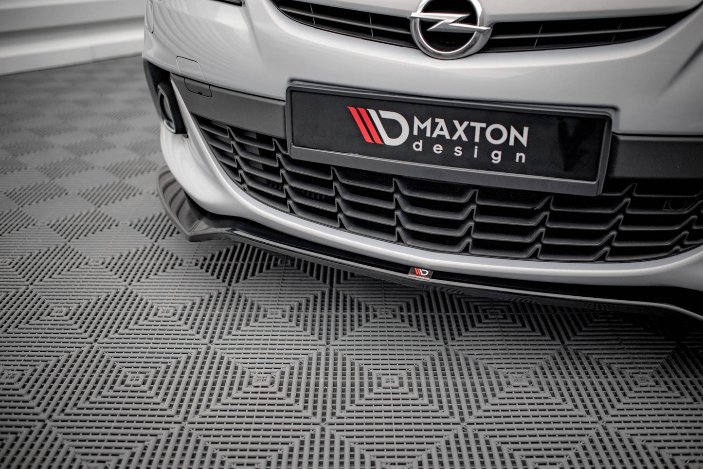 Front Ansatz V.2 für Opel Astra GTC OPC-Line J schwarz matt