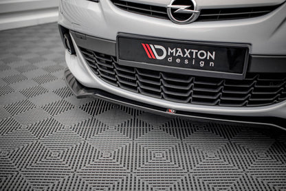 Front Ansatz V.2 für Opel Astra GTC OPC-Line J schwarz matt