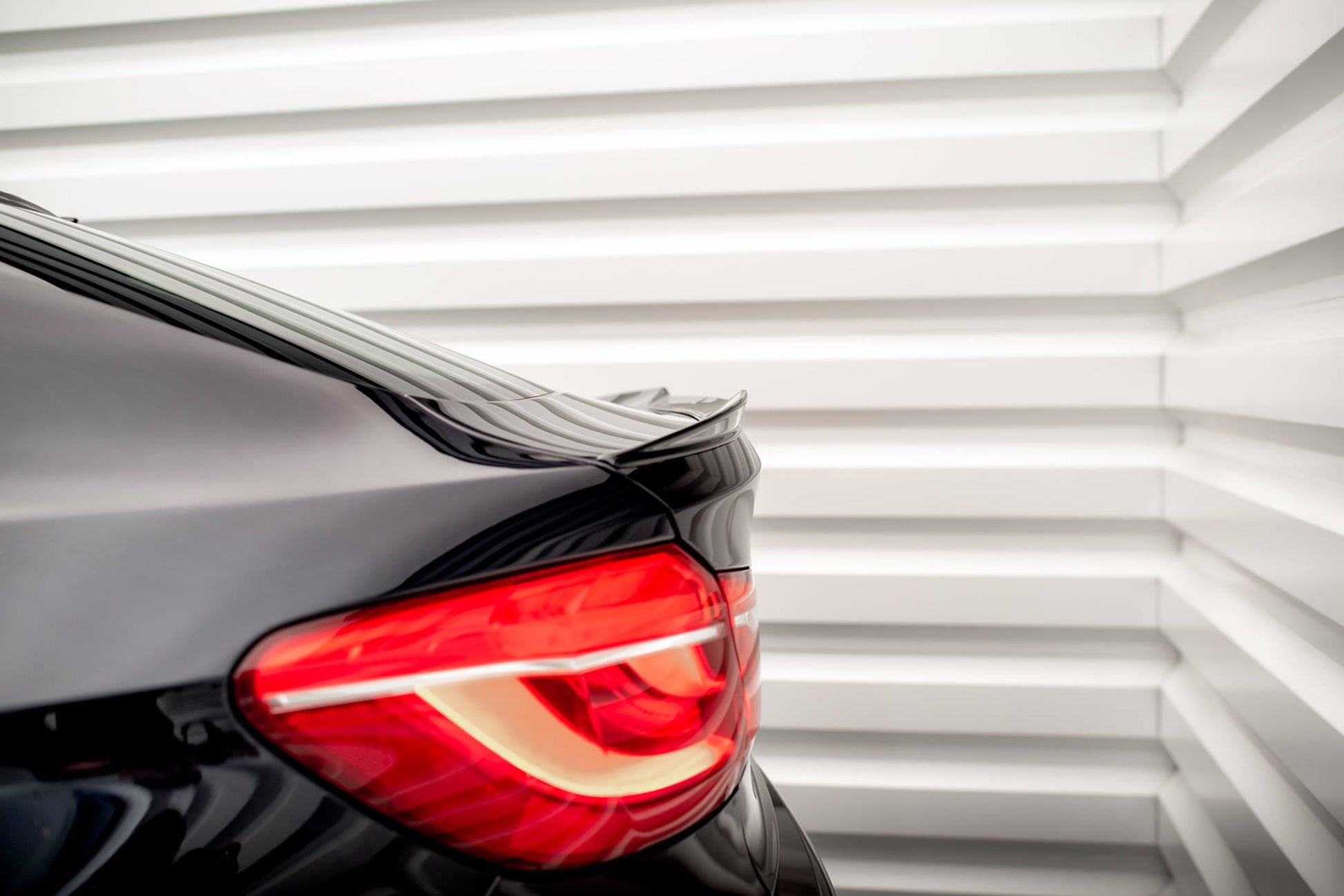 Spoiler CAP für 3D BMW X6 M-Paket F16 Carbon Look