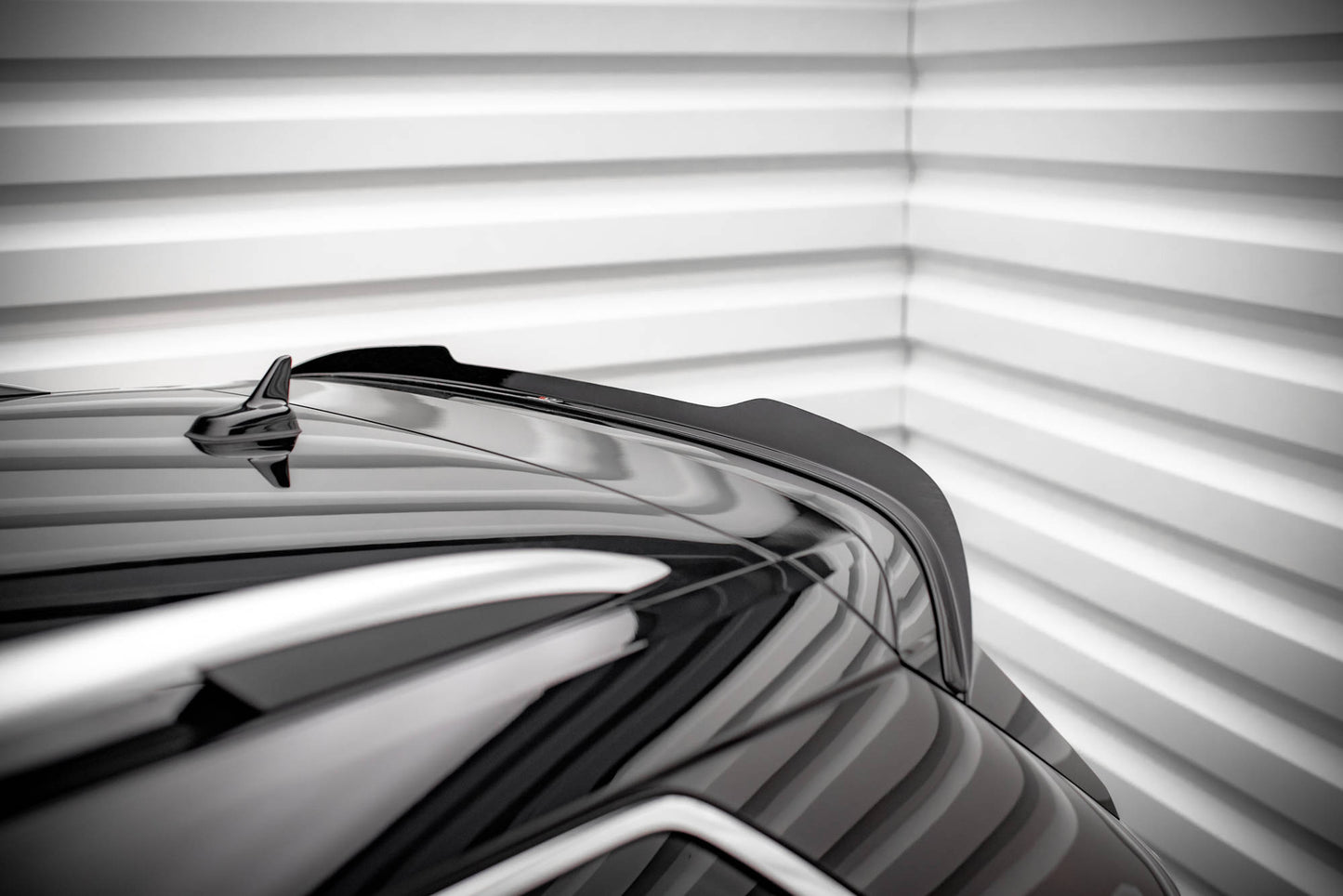 Spoiler CAP für Skoda Kodiaq Mk1 Facelift Carbon Look