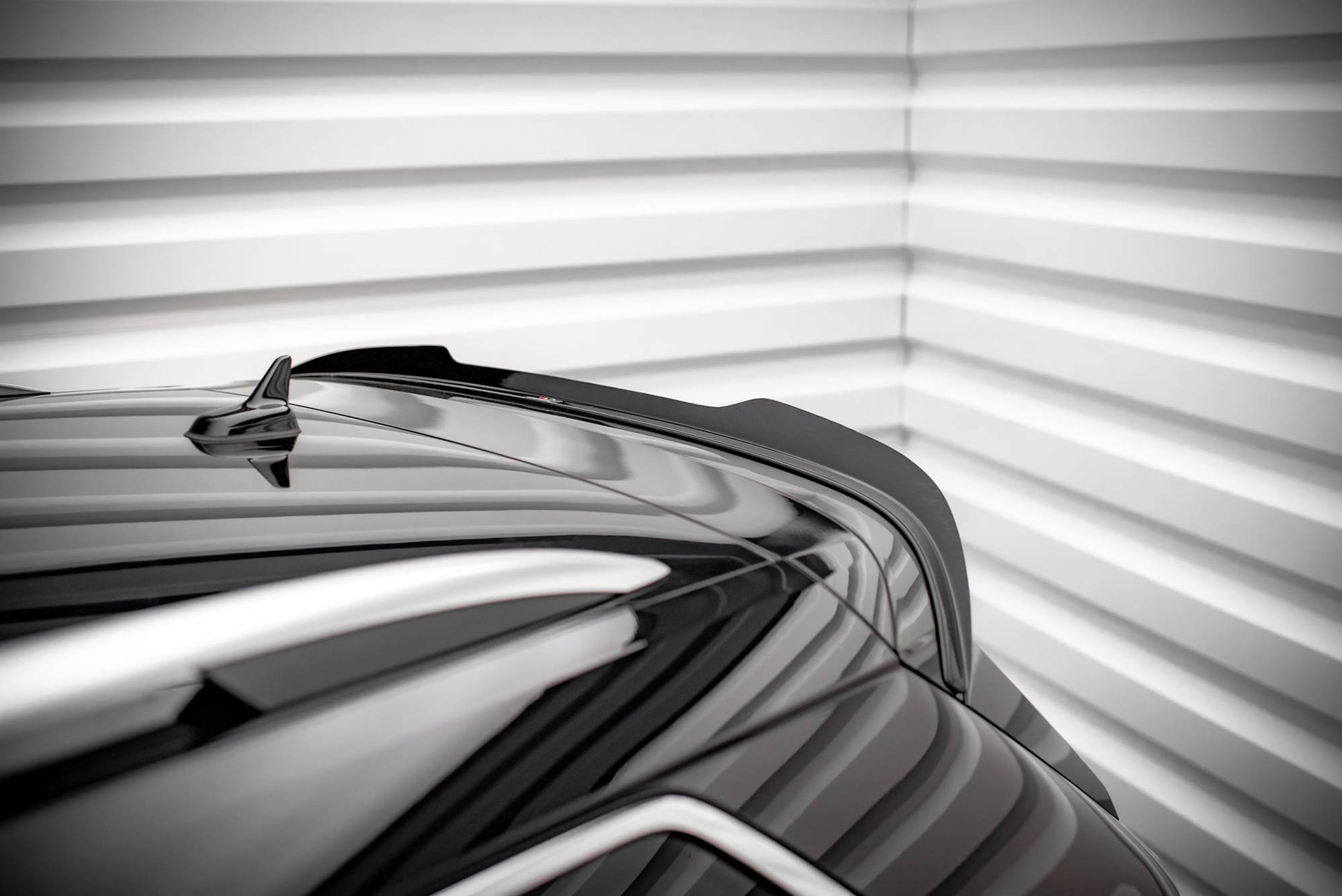 Spoiler CAP für Skoda Kodiaq Mk1 Facelift Carbon Look