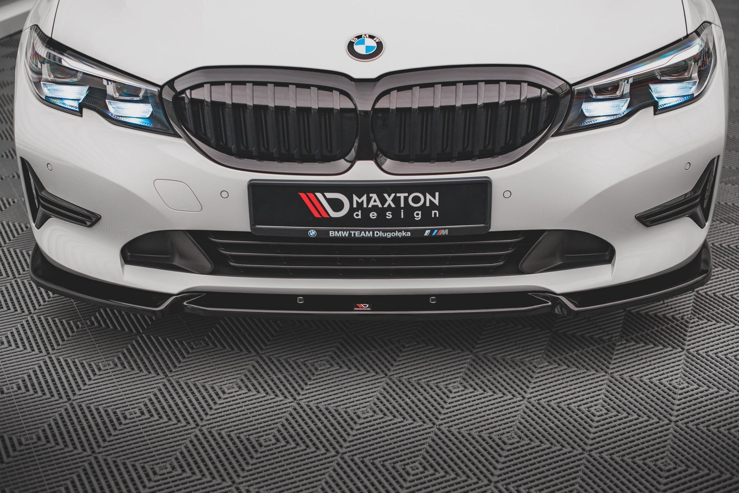 Front Ansatz V.1 für BMW 3er G20 / G21 schwarz matt