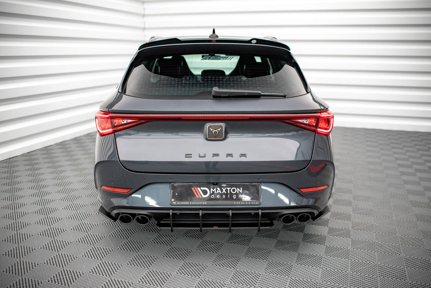 Street Pro Heck Ansatz Flaps Diffusor für Cupra Leon ST