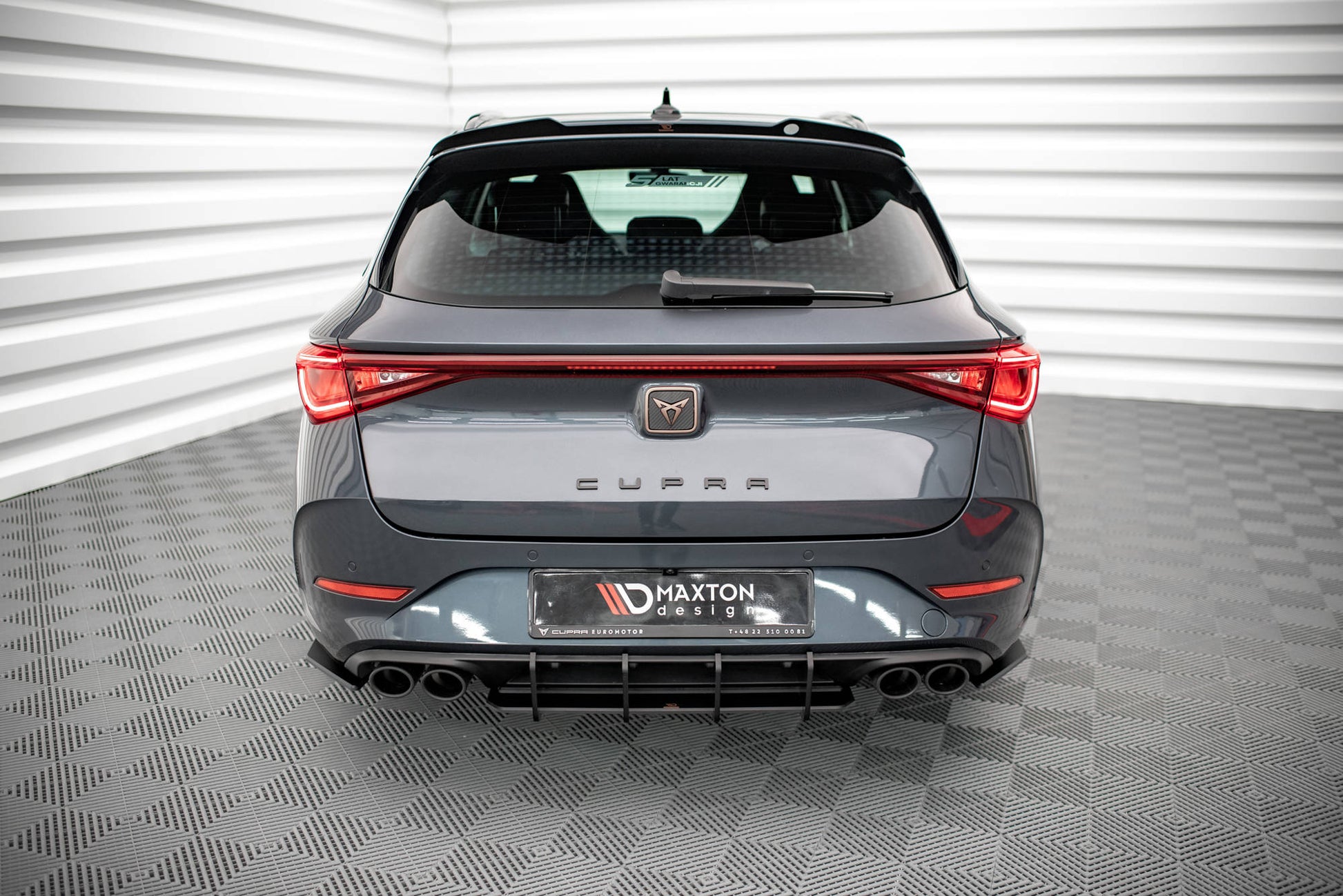 Street Pro Heck Ansatz Flaps Diffusor für Cupra Leon ST