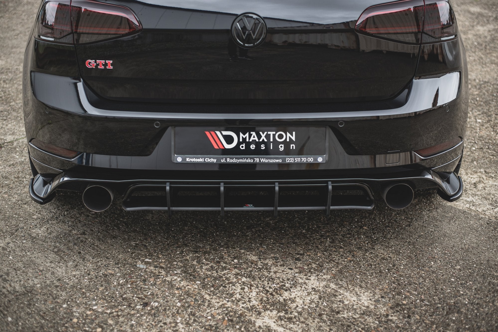 Robuste Racing Heckschürze für VW Golf 7 GTI TCR – Tuning King