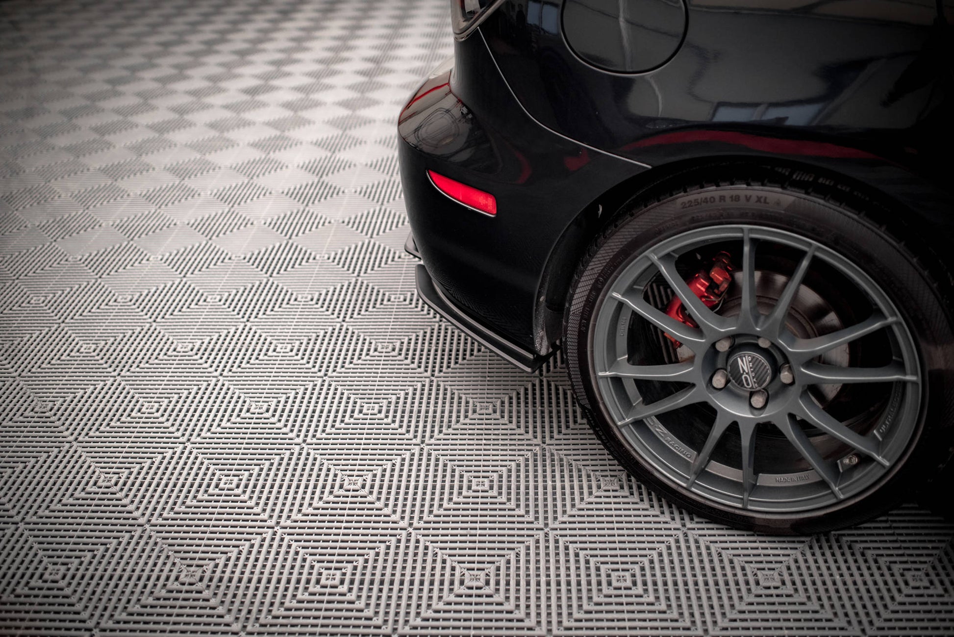 Street Pro Heck Ansatz Flaps Diffusor für Mazda 3 MPS Mk1