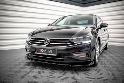 Front Ansatz V.1 für Volkswagen Passat B8 Facelift Carbon Look