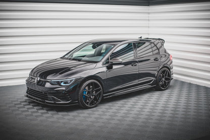 Seitenschweller Ansatz für V.1 für Volkswagen Golf R Mk8 Carbon Look