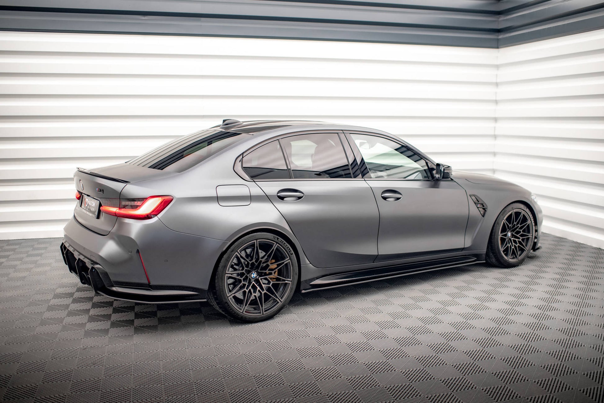 Street Pro Seitenschweller Ansatz für BMW M3 G80
