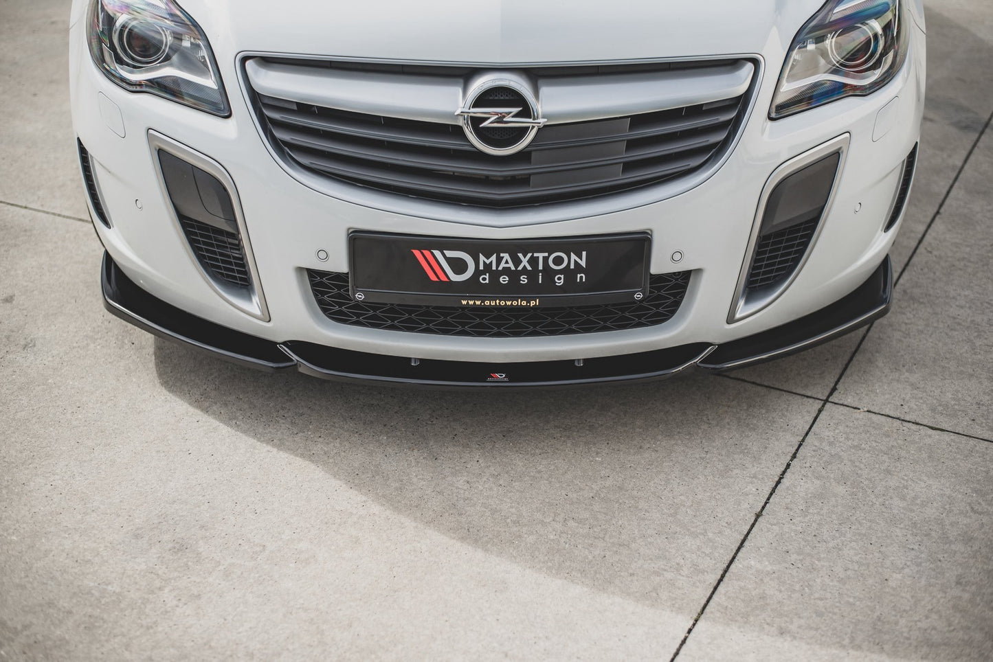 Front Ansatz V.2 für Opel Insignia Mk. 1 OPC Facelift Carbon Look
