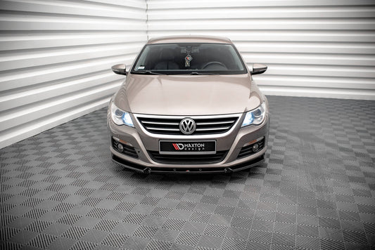 Front Ansatz V.3 für Volkswagen Passat CC schwarz matt
