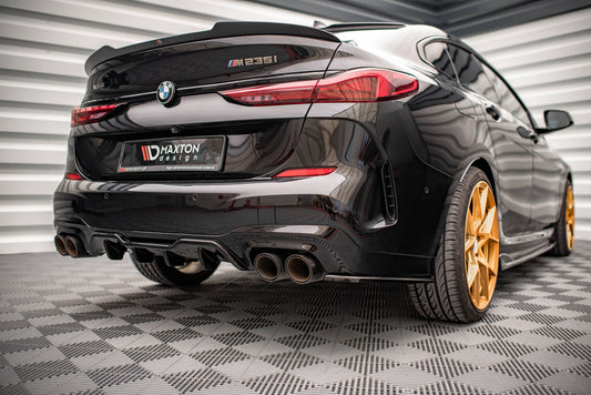 Diffusor Heck Ansatz für BMW M235i Gran Coupe F44 schwarz matt